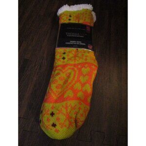 Thermaxx Sherpa Slipper Socks Ultra Soft Acrylic Thick Cushion fits Shoe 4-10